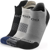 🌿 Set of 3 Classic Bamboo Ankle Socks (Navy / White / Grey) - Large - L/XL 🌿