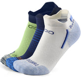 🌿 Set of 3 Bamboo Ankle Socks (Yellow / Sky Blue / Navy) - Large - L/XL 🌿