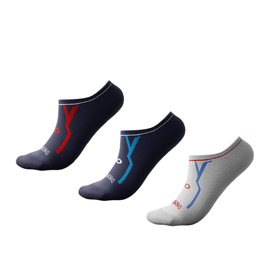 "Sleek Stride No-Show Socks 3 pack"