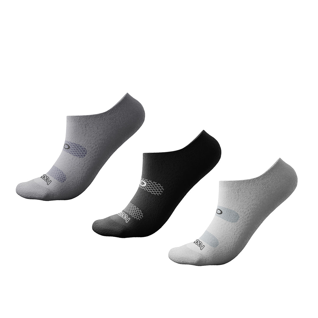 "Urban Stealth No-Show Socks - Your Secret to All-Day Comfort" 3Pack