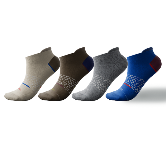 "Urban Comfort Ankle Socks - 4 Pack"