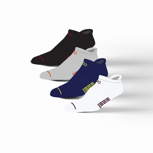 "FleetFoot- No show Socks - Urban Sprinter Series"