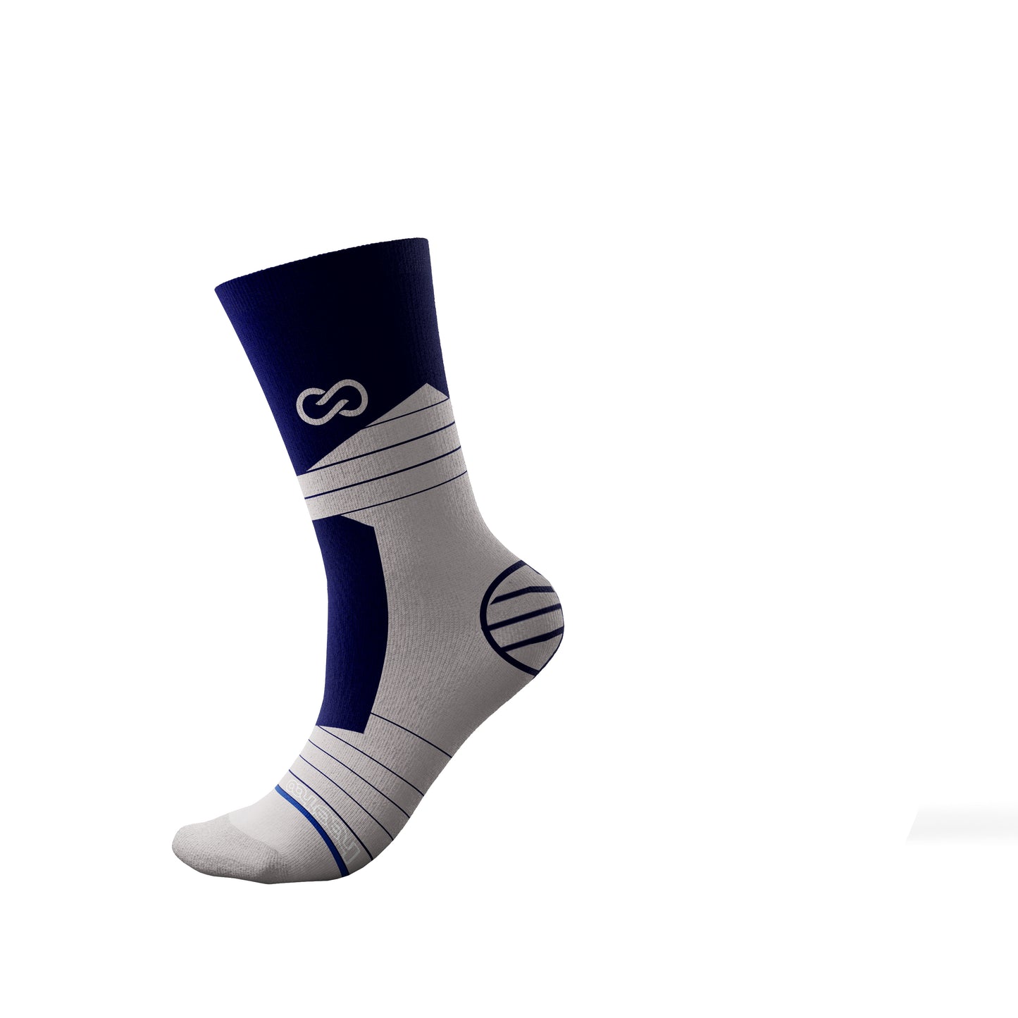 "QuantumStride Crew Socks - Metro Elegance Collection" 6-pack